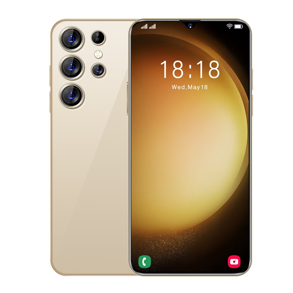 Hot Selling S23+ ULTRA Original 16gb+512gb 48MP+100MP Fingerprint Unlock 7300mAh Android 12.0 Cell Phone Smart Mobile Phone